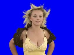 Girl in the wind Stock Footage