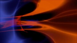 Ribbons of neon light stream through a wormhole. Stock Footage