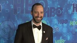 Tony Hale at the HBO's Post Emmy Awards Reception - Arrivals Stock Footage