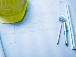 Architecture blueprint Stock Footage