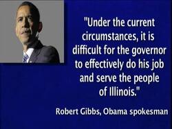 President-elect Barack Obama is calling for Illinois Gov. Rod Blagojevich to resign. Blagojevich was arrested Tuesday, accused of scheming to sell Obama's senate seat. News Clip