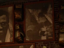 Atmosphere: Joe Frazier Gym Stock Footage