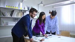 Collaborate and listen Stock Footage