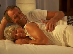 Happy Senior Couple Stock Footage