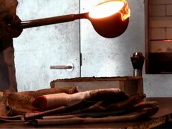 Glass Making Stock Footage