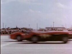 Car race Stock Footage