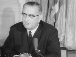 LBJ Signs Civil Rights Act Stock Footage