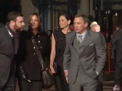 UK Defiance European Premiere Stock Footage