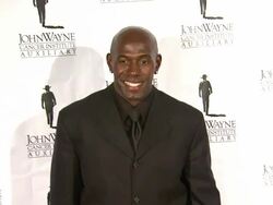 Donald Driver at John Wayne Cancer Institute 27th Stock Footage