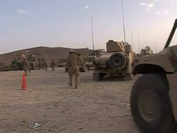 CLEAN: B-roll of US Marines in southern Afghanistan News Clip