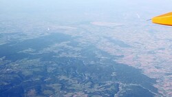 AERIAL North Eifel And The Cologne Lowland (4K/UHD to HD) Stock Footage