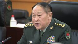 Defence Secretary Panetta welcomed by counterpart Liang, comments News Clip