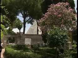 Resting place of Keats and Shelly in Rome News Clip