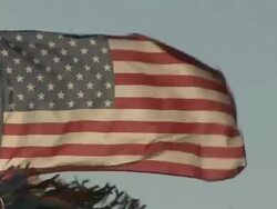National Flag of America Stock Footage