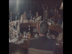 SYND 12/12/80 BREZHNEV WITH INDIRA GANDHI DURING HIS VISIT TO NEW DELHI Instructional Video