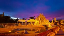 Wat Rong Khun Stock Footage