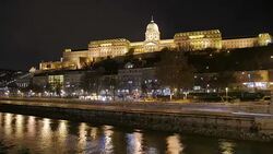 4K:Buda Castle Budapest Hungary Stock Footage