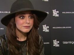 INTERVIEW - Cher Lloyd on her wish list at Bloomingdale's Celebrates Glendale Opening To Benefit VH1 Save The Music Foundation, 11/06/13 Stock Footage