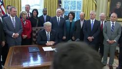 Trump Signs Order To Streamline Executive Branch News Clip