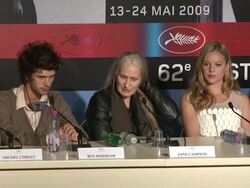 Cannes Film Festival 2009:Bright Star Press Conference Stock Footage
