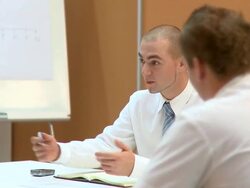 Business Conference Stock Footage