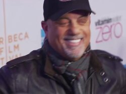 Billy Joel at the Premiere Of 'Last Play At Shea' - 9th Annual Tribeca Film Festival  Stock Footage