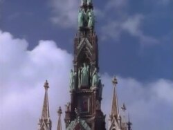 Albert Memorial Stock Footage