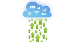 Social Cloud computing Stock Footage