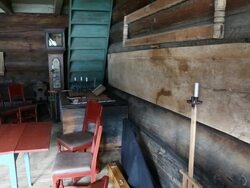 Agatunet, Aga farm community, the Norwegian version of a European rural town, from the Middle Ages Stock Footage