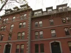 ATMOSPHERE - Harvard University campus Stock Footage