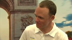 Interview with Tour de France winner Chris Froome News Clip