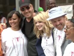 EVENT CAPSULE CLEAN:  "Be Amazing" Stand Up Volunteer Initiative - Brooklyn at Madison Boys And Girls Club Stock Footage