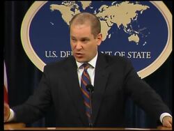 Spokesman says Bush will attend Beijing Olympics; comment on Russia arrests News Clip