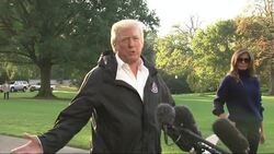 Heading to PR, Trump Speaks on Vegas Shooting News Clip