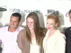 Evan Lysacek, Merrill Moses, Missy Franklin, Nathan Adrian, Nicole Kidman, Ricky Berens  Stock Footage