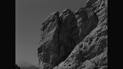 MS PAN View of rocky mountains / United States Stock Footage