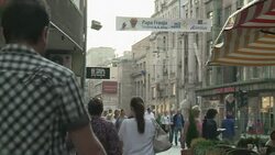 CLEAN : Pope visits Bosnia in delicate security context News Clip