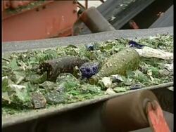 Recycling efforts Stock Footage
