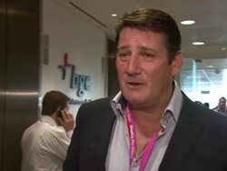 INTERVIEW: Tony Hadley on  trading, Olympics and and the changes in British society at BGC Annual Global Charity Day at BGC Partners on September 11, 2012 in London, England (Footage by WireImage Video/Getty Images) Stock Footage
