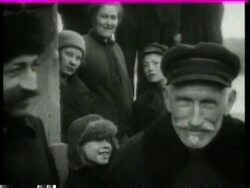 Thanksgiving, Exiles, Stunt, Germany, Rhineland News Clip