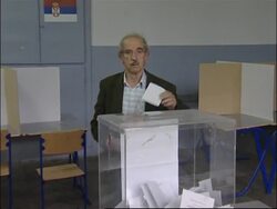 Serbs vote on new constitution declaring UN-run Kosovo Serbian territory News Clip