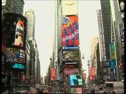 Enthusiasts participate in Times Square Alliance's annual 'Yoga-thon' News Clip