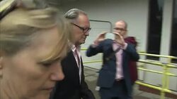 Paul Gascoigne Arriving at Court in Wolverhampton News Clip