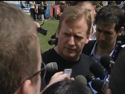 NFL commissioner Roger Goodell says the decision to discipline Ben Roethlisberger is not made any more difficult because Roethlisberger is a two-time Super Bowl-winning quarterback. Goodell spoke Wednesday at a pre-draft function in New York. (April 21) News Clip