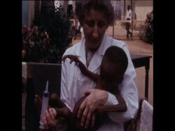 Cuts 6 2 70 BIAFRAN CHILDREN BEING LOOKED AFTER BY THE RED CROSS News Clip