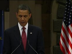 Highlights of news conference by Merkel, Obama, church visit News Clip