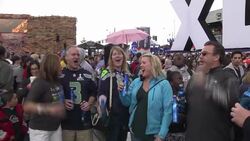 CLEAN : Visitors flock to Phoenix for the Super Bowl News Clip