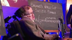 CLEAN : England World Cup win against the odds: Hawking News Clip