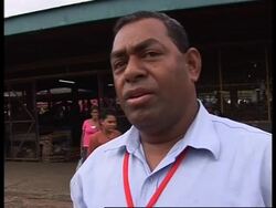 WRAP Soldiers patrolling streets, barricades, vox pops News Clip