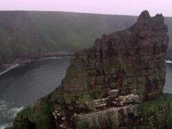 Duncansby Stacks Stock Footage